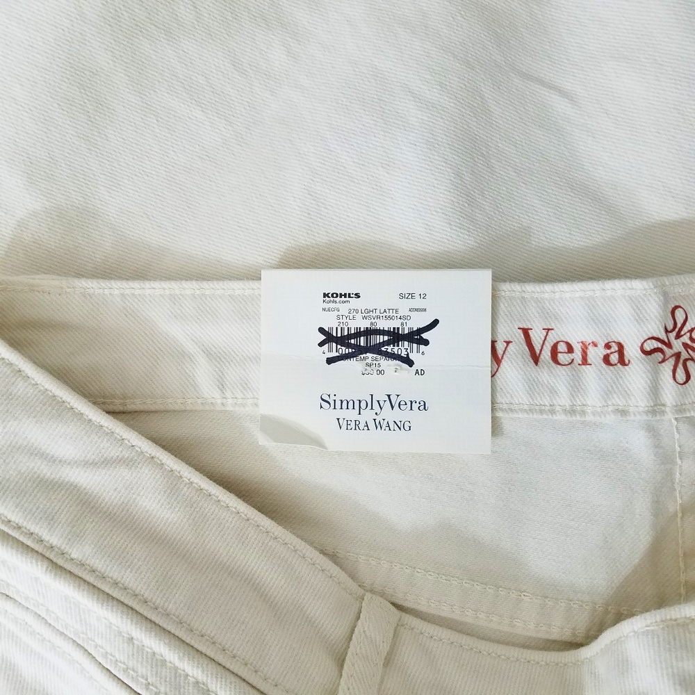 SIMPLY VERA Off White Jeans - Picture 7 of 7